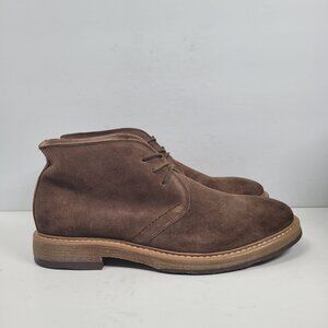 14th & Union Chukka Men's Brown Suede Lace-Up Ankle Boots US Size 10M